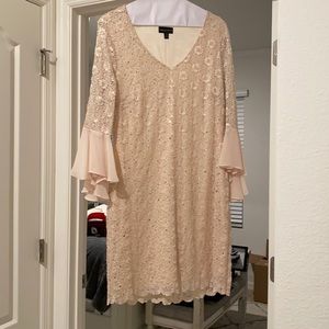 Beautiful blush dressed worn for less than three hours at my daughters wedding